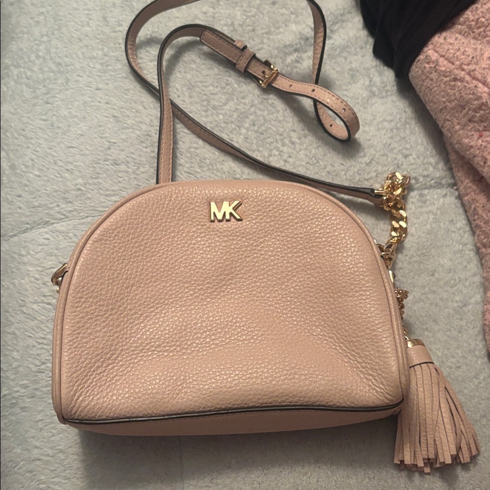 Michael Kors Blush Leather Crossbody